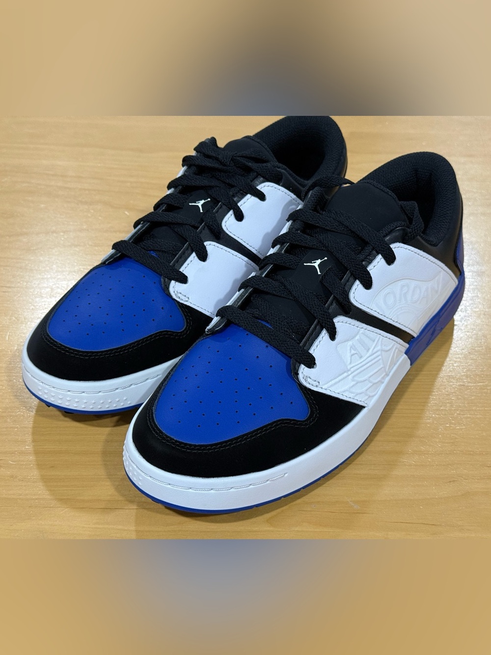 Nike Air Jordan NU Retro 1 G Golf Shoes Men's Sz. 8 Royal Blue NWOB.